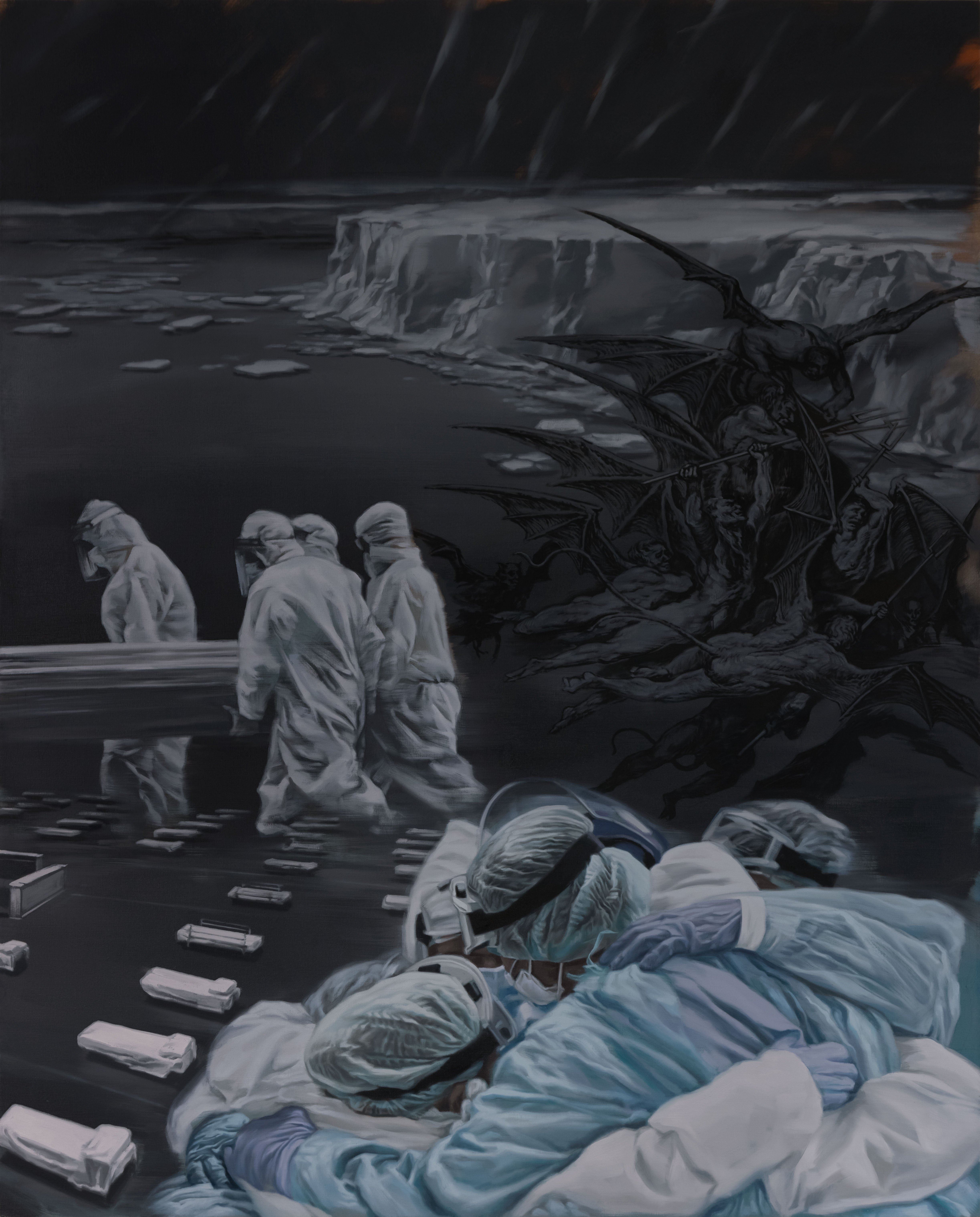 Xiaoze Xie Panorama of Eternal Night Panel4